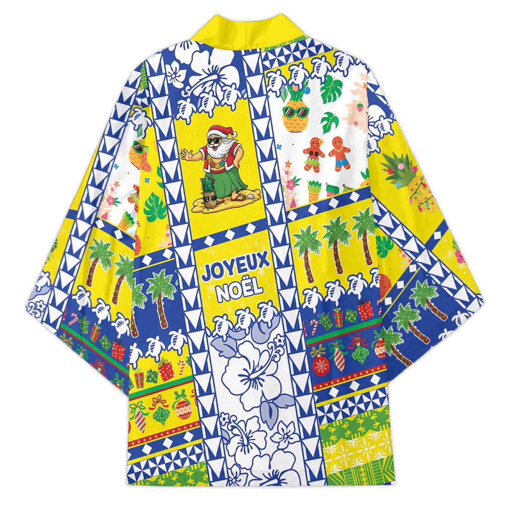 New Caledonia Christmas Kimono Festive Beach Vibes - Polynesian Pride
