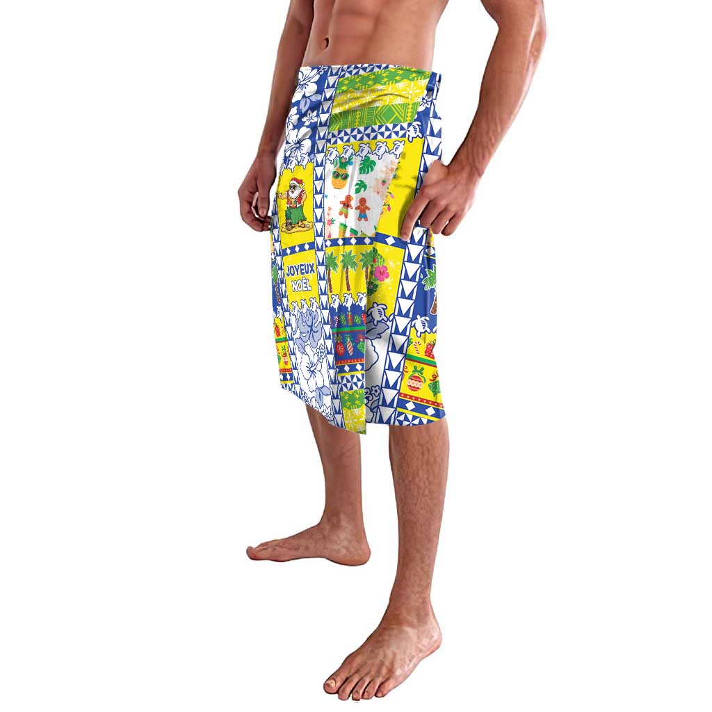 New Caledonia Christmas Lavalava Festive Beach Vibes - Polynesian Pride