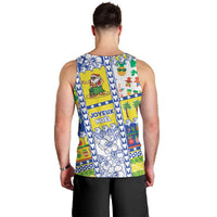New Caledonia Christmas Men Tank Top Festive Beach Vibes - Polynesian Pride