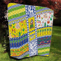 New Caledonia Christmas Quilt Festive Beach Vibes - Polynesian Pride