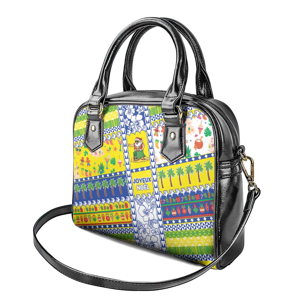 New Caledonia Christmas Shoulder Handbag Festive Beach Vibes - Polynesian Pride