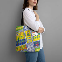 New Caledonia Christmas Tote Bag Festive Beach Vibes - Polynesian Pride