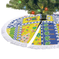 New Caledonia Christmas Tree Skirt Festive Beach Vibes LT05 - Polynesian Pride