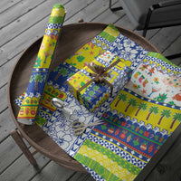 New Caledonia Christmas Wrapping Paper Festive Beach Vibes LT05 - Polynesian Pride