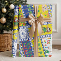 New Caledonia Christmas Wrapping Paper Festive Beach Vibes LT05 - Polynesian Pride