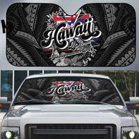 Hawaii November 28th Auto Sun Shade Kanaka Maoli Tribal Pattern - Polynesian Pride