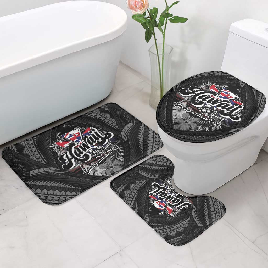 Hawaii November 28th Bathroom Set Kanaka Maoli Tribal Pattern - Polynesian Pride