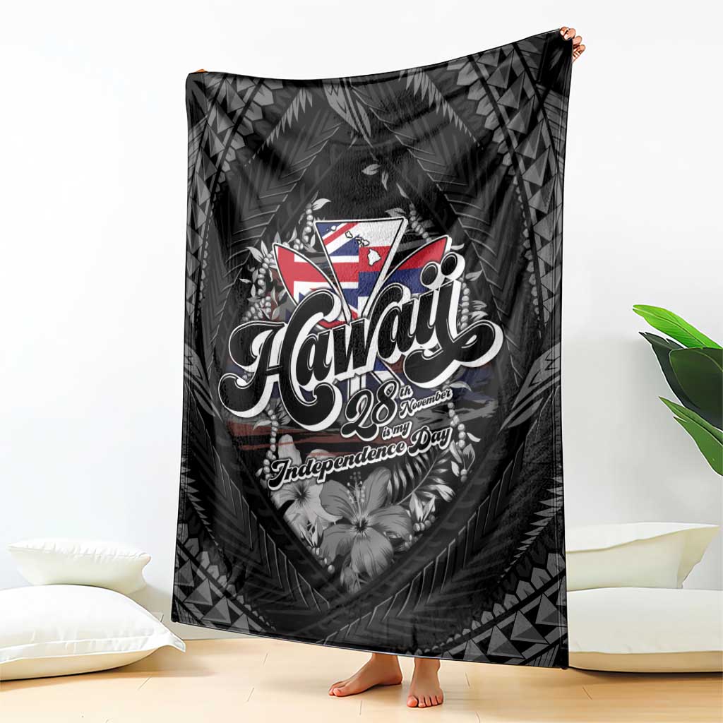 Hawaii November 28th Blanket Kanaka Maoli Tribal Pattern - Polynesian Pride