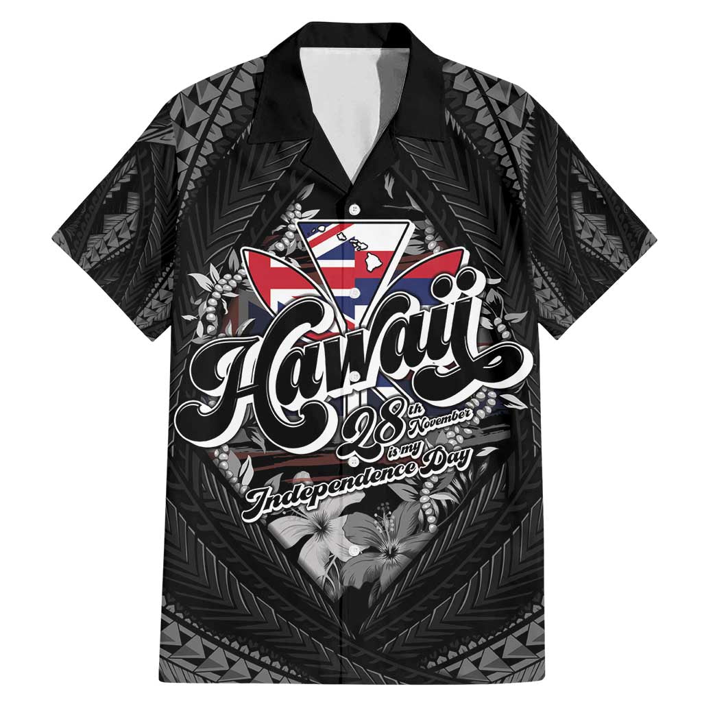 Hawaii November 28th Family Matching Mermaid Dress and Hawaiian Shirt Kanaka Maoli Tribal Pattern - Polynesian Pride