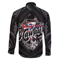 Hawaii November 28th Family Matching Off The Shoulder Long Sleeve Dress and Hawaiian Shirt Kanaka Maoli Tribal Pattern - Polynesian Pride