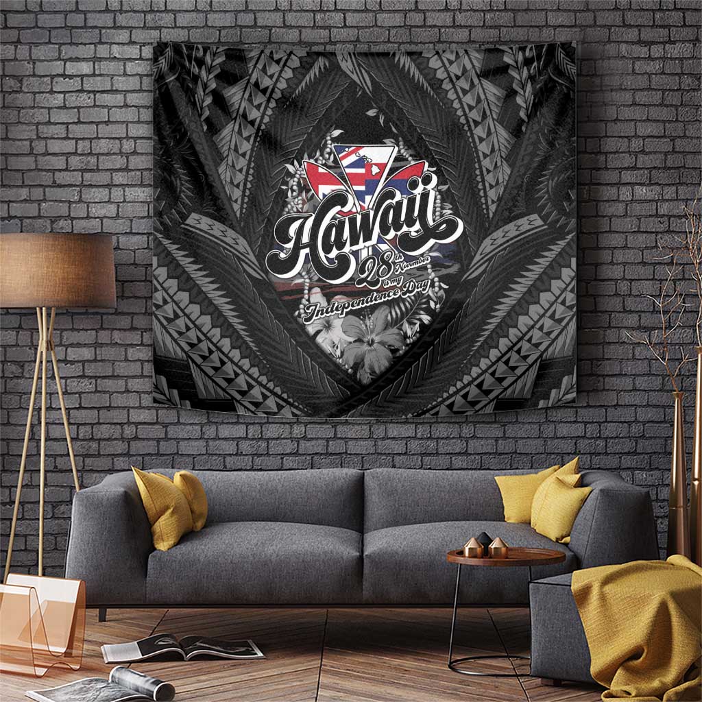 Hawaii November 28th Tapestry Kanaka Maoli Tribal Pattern - Polynesian Pride