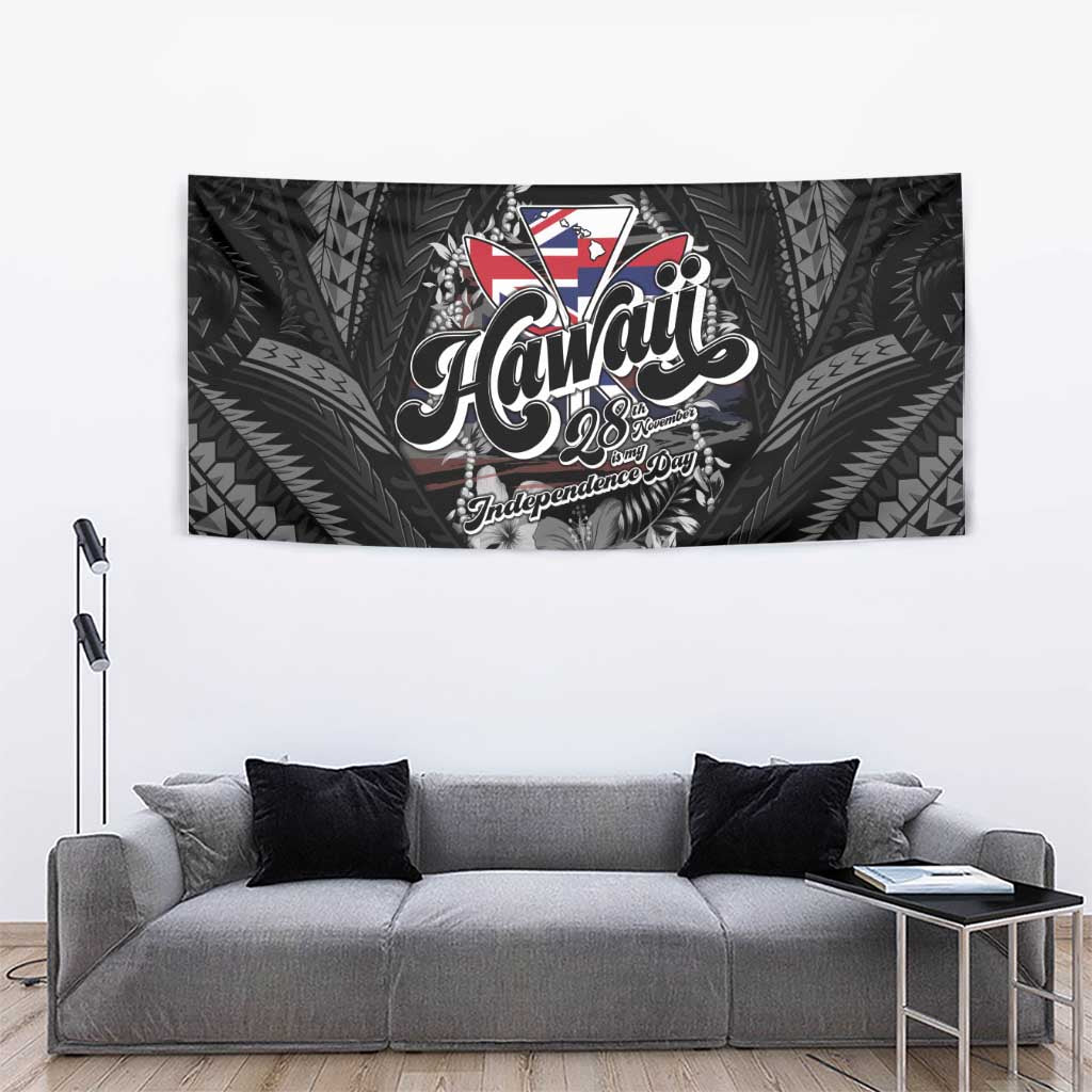 Hawaii November 28th Tapestry Kanaka Maoli Tribal Pattern - Polynesian Pride