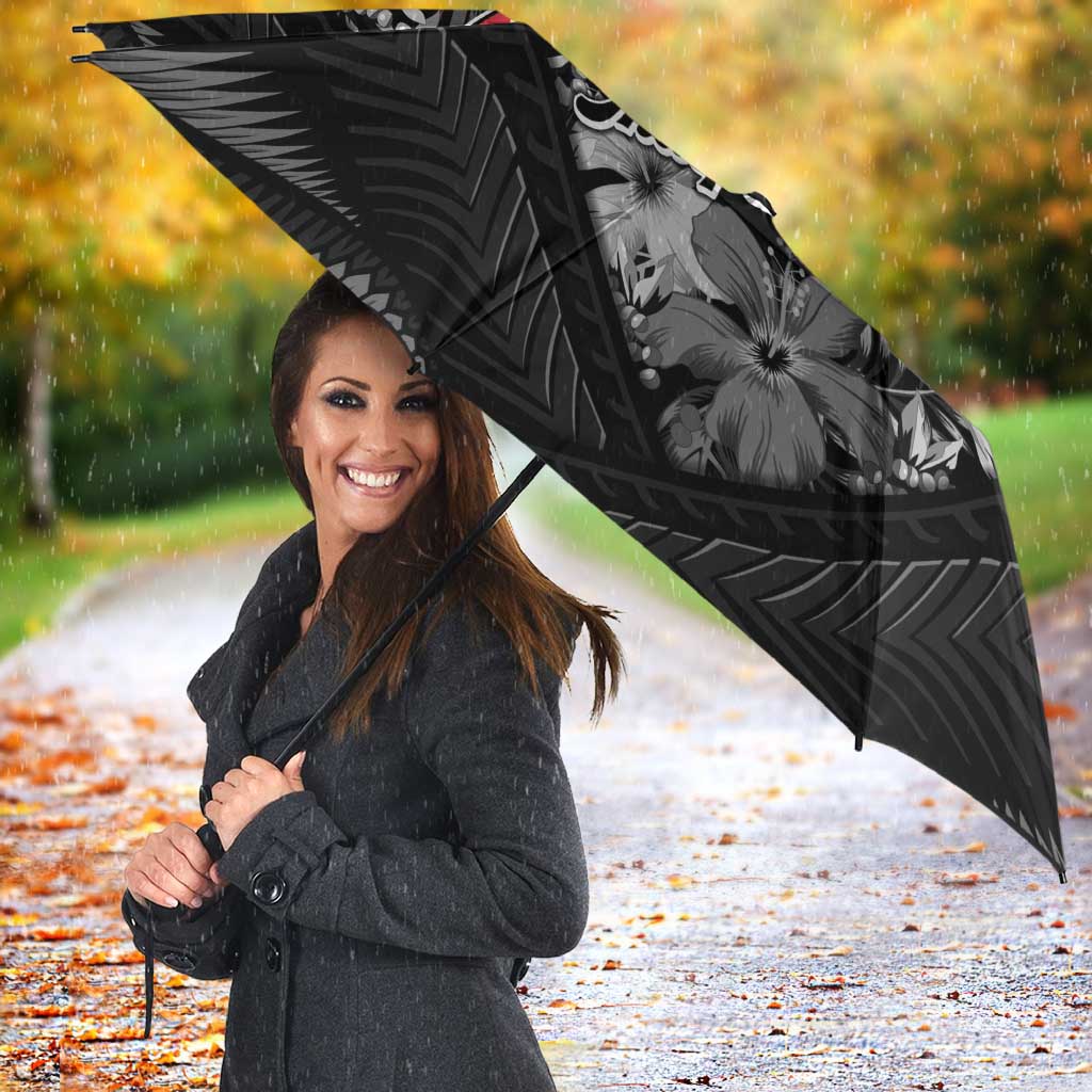 Hawaii November 28th Umbrella Kanaka Maoli Tribal Pattern - Polynesian Pride