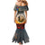 Cook Islands ANZAC Day Mermaid Dress Lest We Forget LT05 - Polynesian Pride