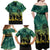 Norfolk Island ANZAC Day Family Matching Off Shoulder Maxi Dress and Hawaiian Shirt Lest We Forget LT05 - Polynesian Pride