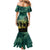 Norfolk Island ANZAC Day Mermaid Dress Lest We Forget LT05 - Polynesian Pride