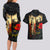 Tokelau ANZAC Day Couples Matching Long Sleeve Bodycon Dress and Hawaiian Shirt Lest We Forget LT05 - Polynesian Pride