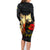 Tokelau ANZAC Day Family Matching Long Sleeve Bodycon Dress and Hawaiian Shirt Lest We Forget LT05 - Polynesian Pride