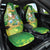 Hawaii Saint Patrick's Day Car Seat Cover Funny Surfing Leprechaun