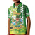 Hawaii Saint Patrick's Day Kid Polo Shirt Funny Surfing Leprechaun