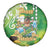 Hawaii Saint Patrick's Day Spare Tire Cover Funny Surfing Leprechaun