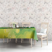 Hawaii Saint Patrick's Day Tablecloth Funny Surfing Leprechaun LT05 - Polynesian Pride
