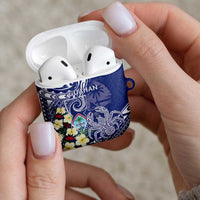Hafa Adai Guam AirPods Case Latte Stone With Coconut Crab LT05 - Polynesian Pride