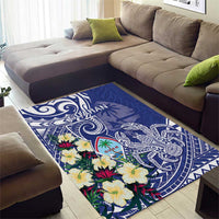 Hafa Adai Guam Area Rug Latte Stone With Coconut Crab LT05 - Polynesian Pride