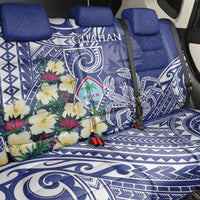 Hafa Adai Guam Back Car Seat Cover Latte Stone With Coconut Crab LT05 - Polynesian Pride