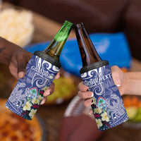 Personalised Hafa Adai Guam 4 in 1 Can Cooler Tumbler Latte Stone With Coconut Crab LT05 - Polynesian Pride