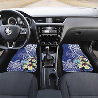 Personalised Hafa Adai Guam Car Mats Latte Stone With Coconut Crab