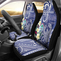 Hafa Adai Guam Car Seat Cover Latte Stone With Coconut Crab LT05 - Polynesian Pride