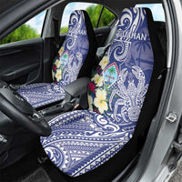 Hafa Adai Guam Car Seat Cover Latte Stone With Coconut Crab LT05 - Polynesian Pride