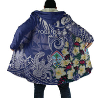 Personalised Hafa Adai Guam Cloak Latte Stone With Coconut Crab LT05 - Polynesian Pride
