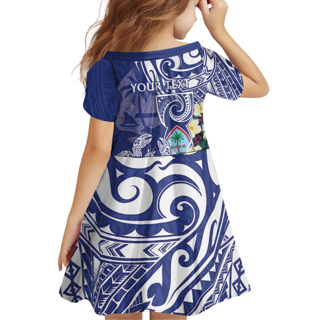 Personalised Hafa Adai Guam Family Matching Short Sleeve Bodycon Dress and Hawaiian Shirt Latte Stone With Coconut Crab