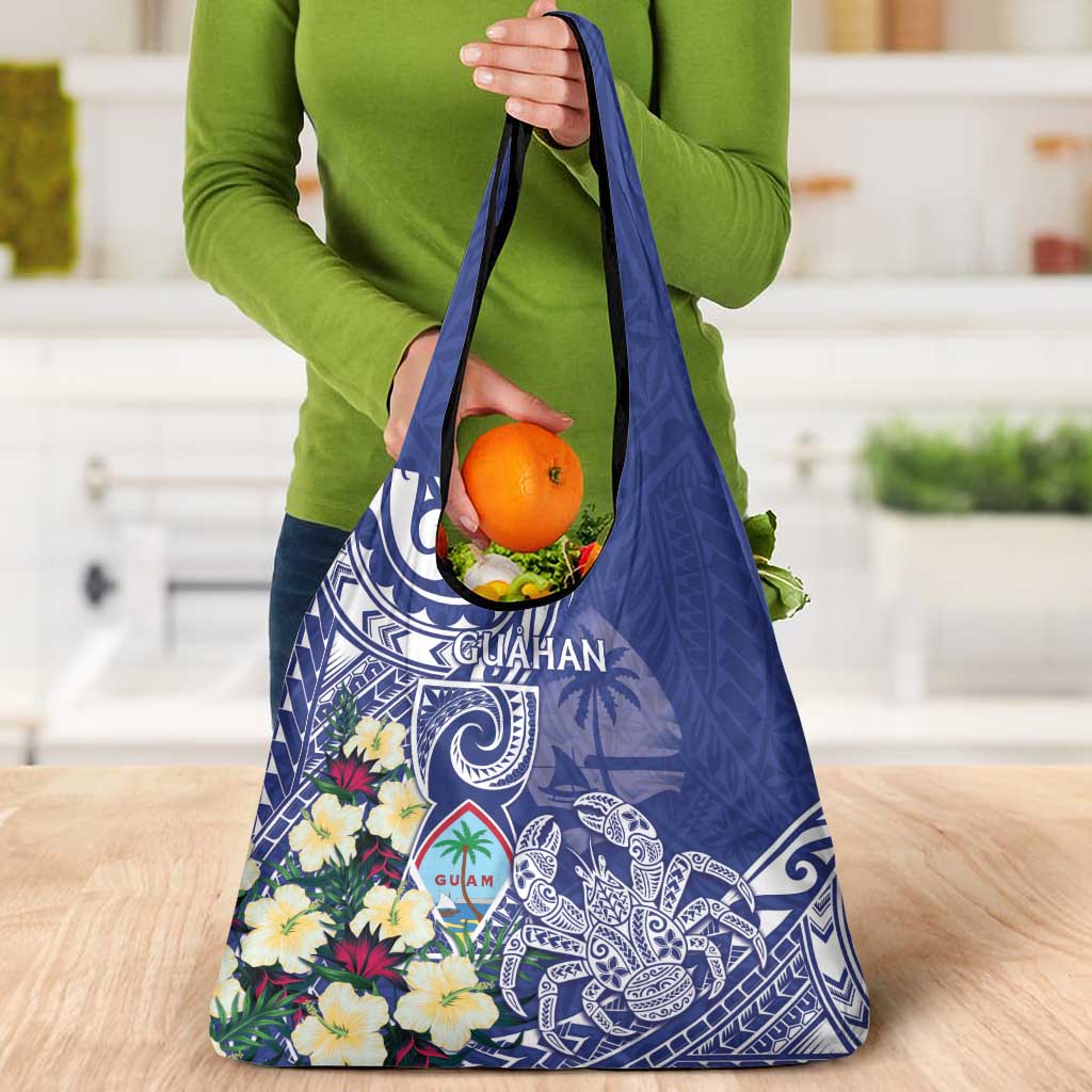 Hafa Adai Guam Grocery Bag Latte Stone With Coconut Crab LT05 - Polynesian Pride