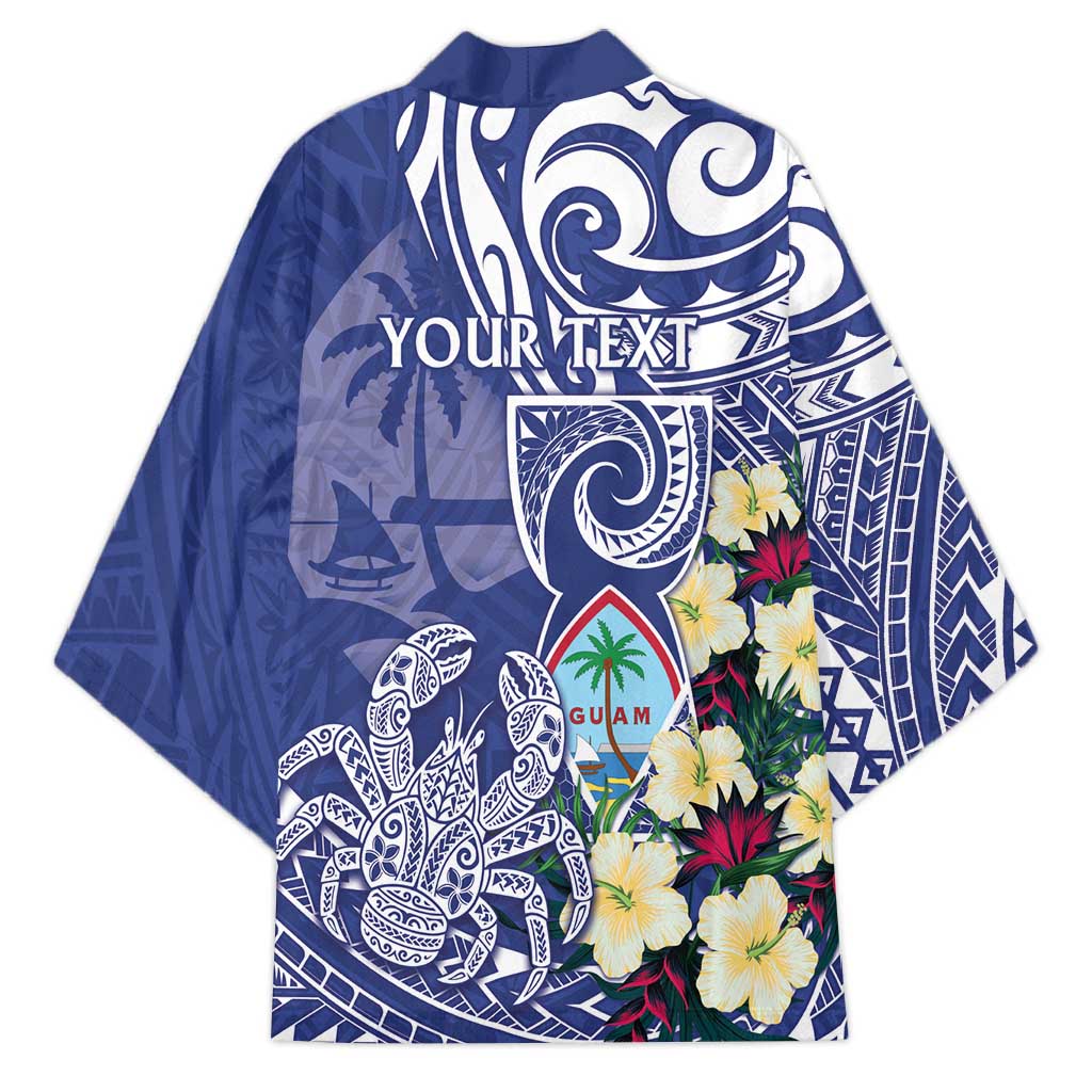 Personalised Hafa Adai Guam Kimono Latte Stone With Coconut Crab LT05 - Polynesian Pride