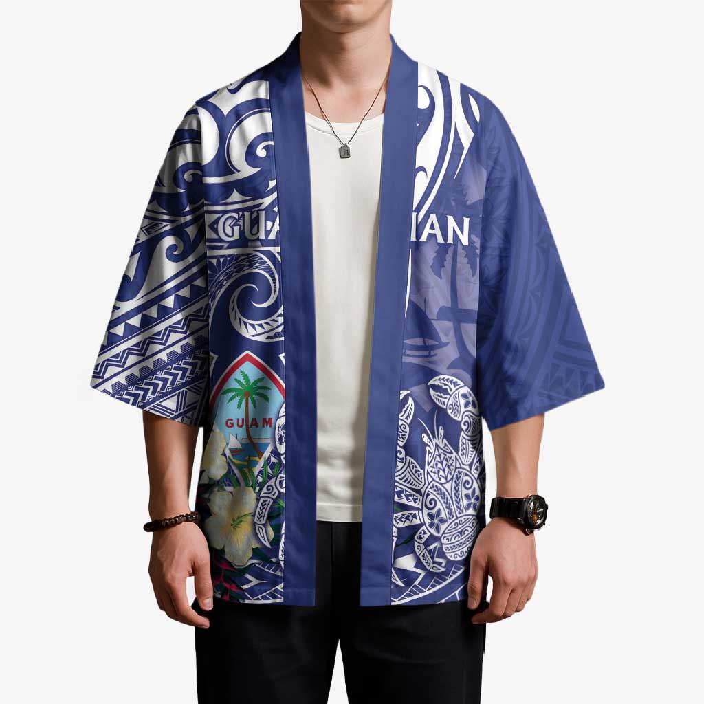 Personalised Hafa Adai Guam Kimono Latte Stone With Coconut Crab LT05 - Polynesian Pride