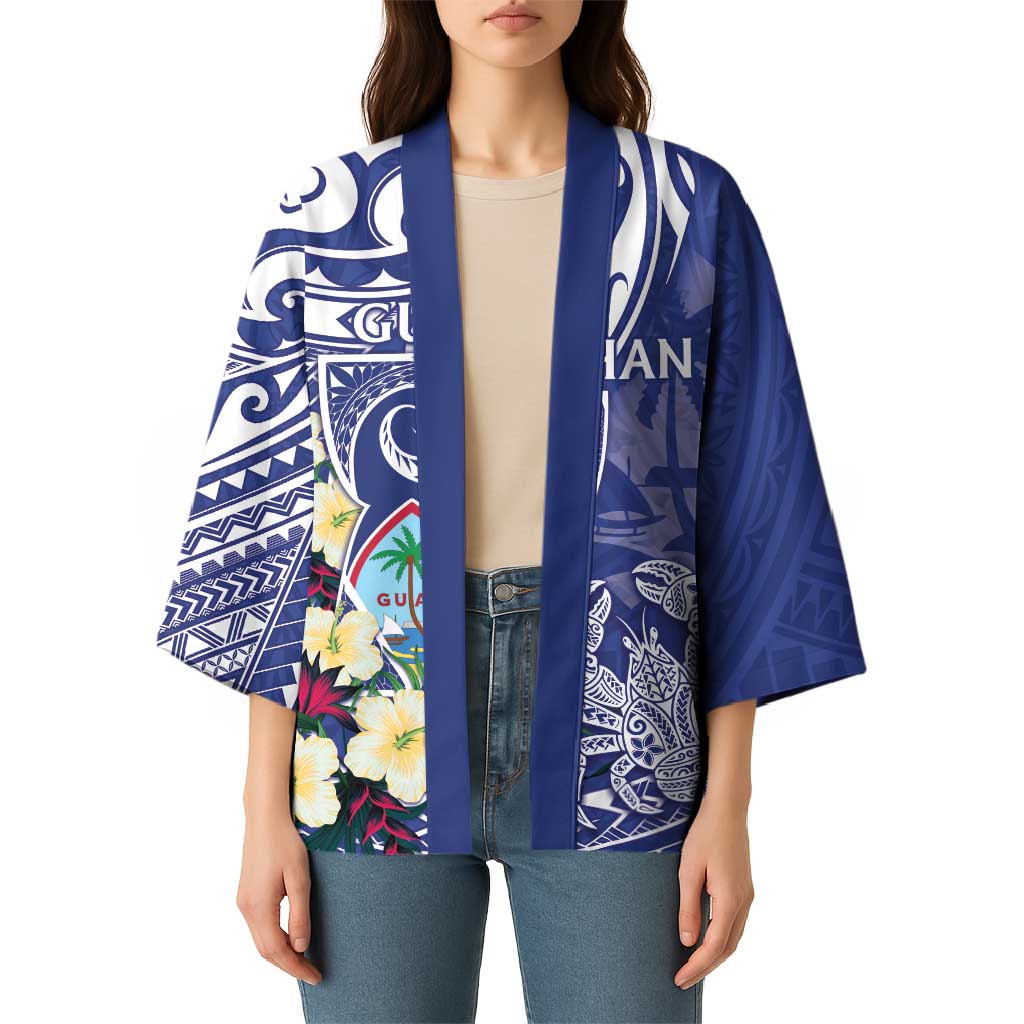 Personalised Hafa Adai Guam Kimono Latte Stone With Coconut Crab LT05 - Polynesian Pride