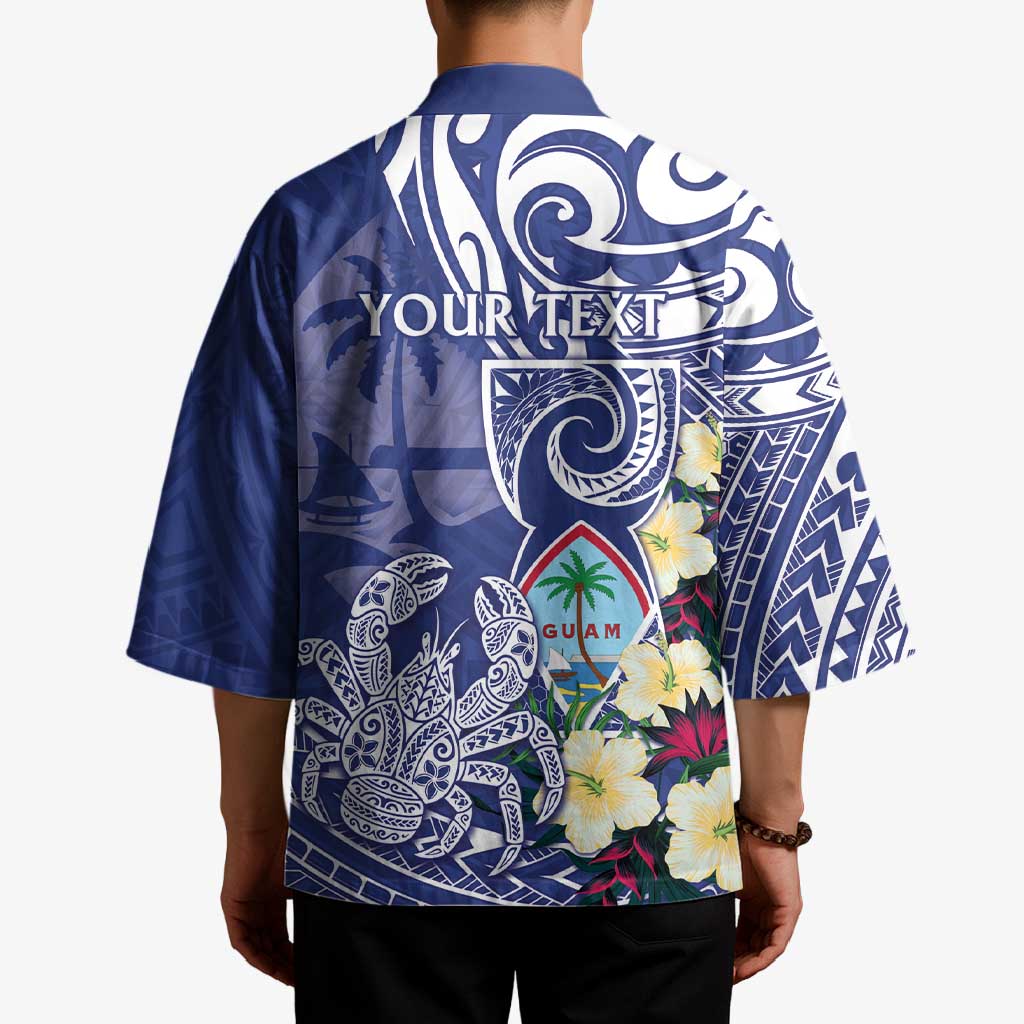 Personalised Hafa Adai Guam Kimono Latte Stone With Coconut Crab LT05 - Polynesian Pride