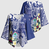 Personalised Hafa Adai Guam Kimono Sleeve Blouse Latte Stone With Coconut Crab LT05 - Polynesian Pride