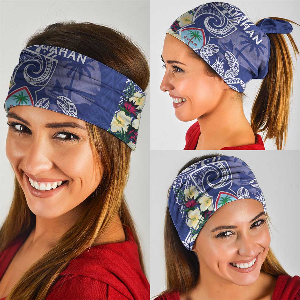 Hafa Adai Guam Neck Gaiter Latte Stone With Coconut Crab LT05 - Polynesian Pride