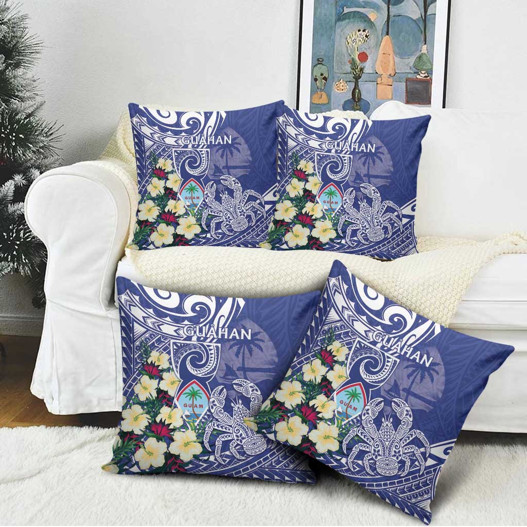 Hafa Adai Guam Pillow Cover Latte Stone With Coconut Crab LT05 - Polynesian Pride
