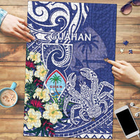 Hafa Adai Guam Puzzle Latte Stone With Coconut Crab LT05 Blue - Polynesian Pride