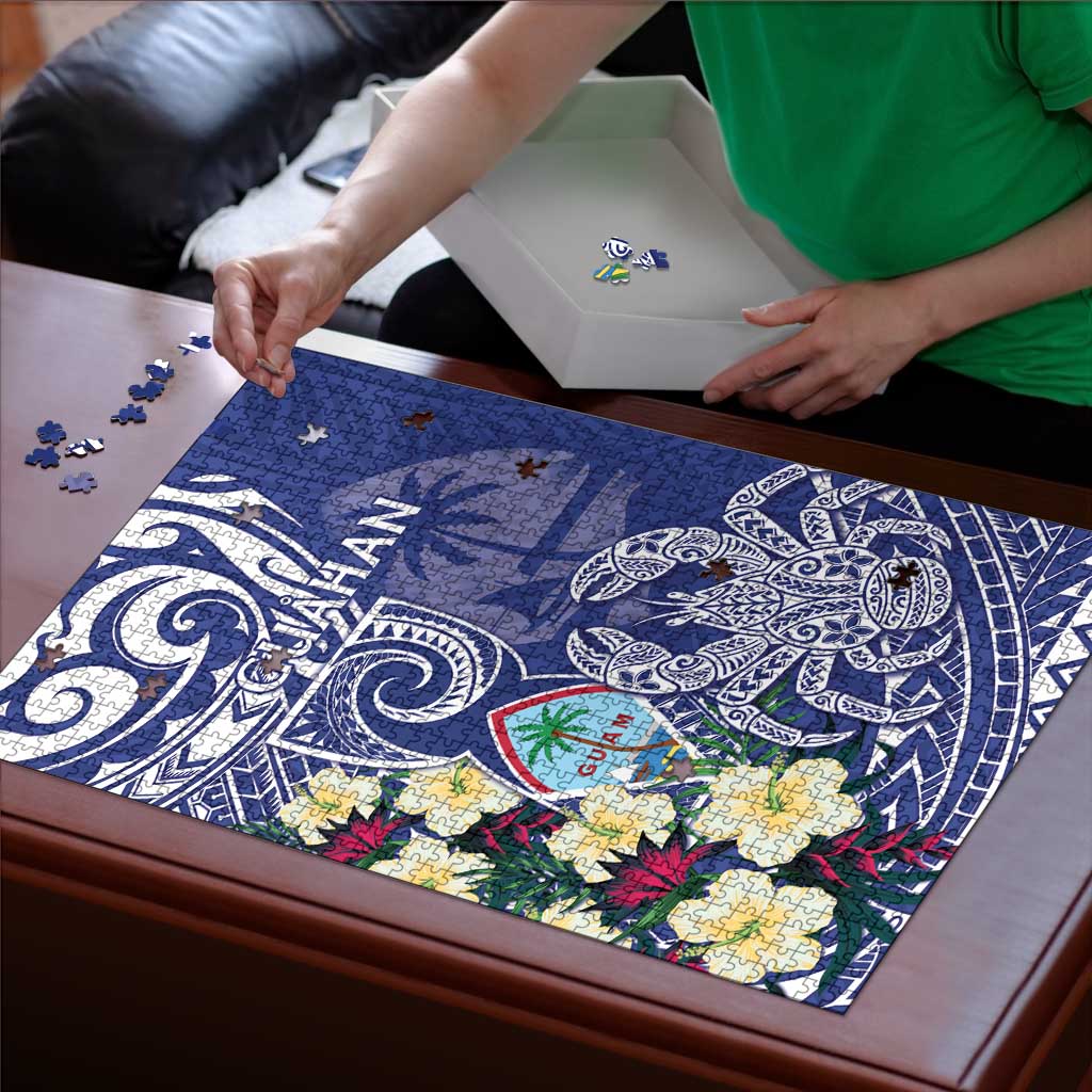 Hafa Adai Guam Puzzle Latte Stone With Coconut Crab LT05 - Polynesian Pride