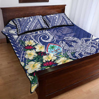 Hafa Adai Guam Quilt Bed Set Latte Stone With Coconut Crab LT05 - Polynesian Pride