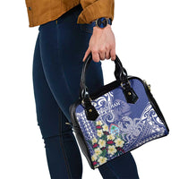 Hafa Adai Guam Shoulder Handbag Latte Stone With Coconut Crab LT05 - Polynesian Pride