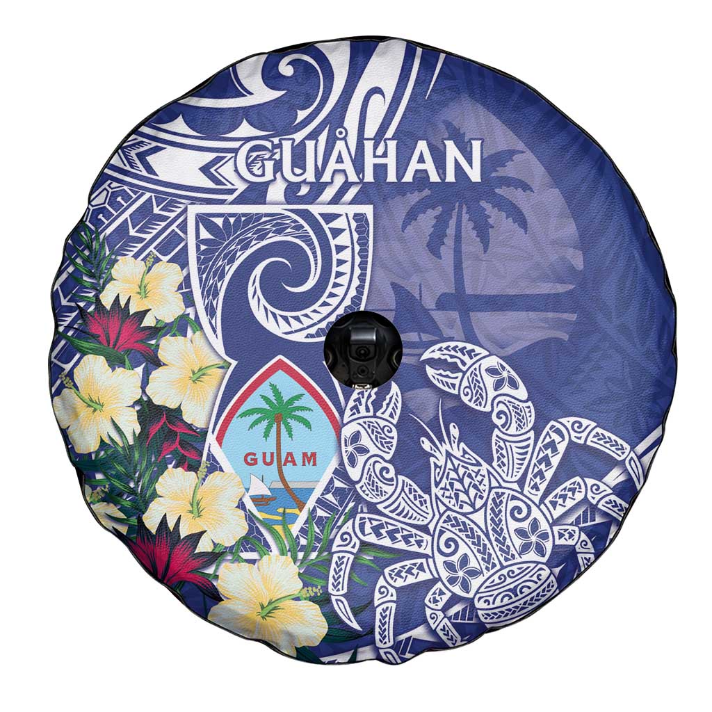 Hafa Adai Guam Spare Tire Cover Latte Stone With Coconut Crab LT05 - Polynesian Pride