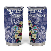 Personalised Hafa Adai Guam Tumbler Cup Latte Stone With Coconut Crab
