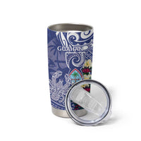 Personalised Hafa Adai Guam Tumbler Cup Latte Stone With Coconut Crab